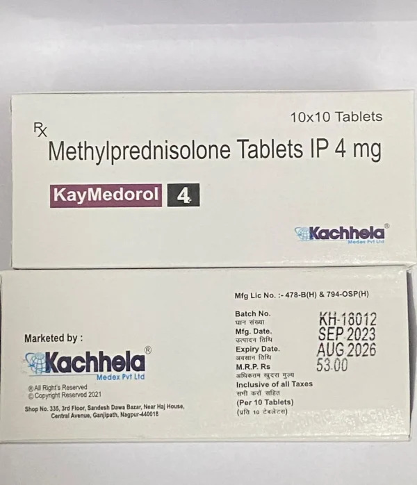 kaymedorol 4 mg tablets