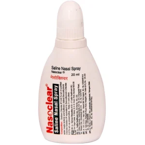 nasoclear saline nasal spray